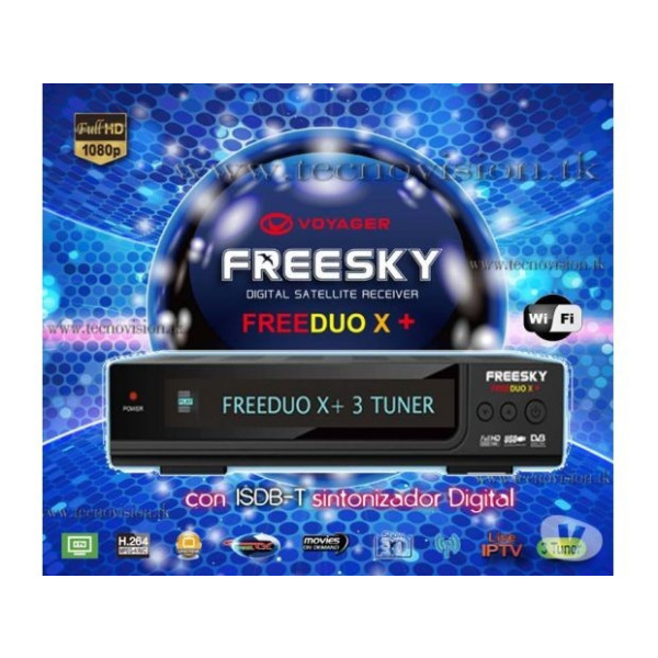 Freesky Freeduo X + 3 Tunners