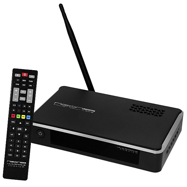 Receptor FTA Neonsat Titanium Wi Fi HDMI/USB/RJ45