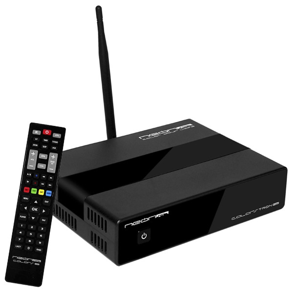 Receptor FTA Neonsat Colors Tron HD Wi Fi HDMI/USB/VGA