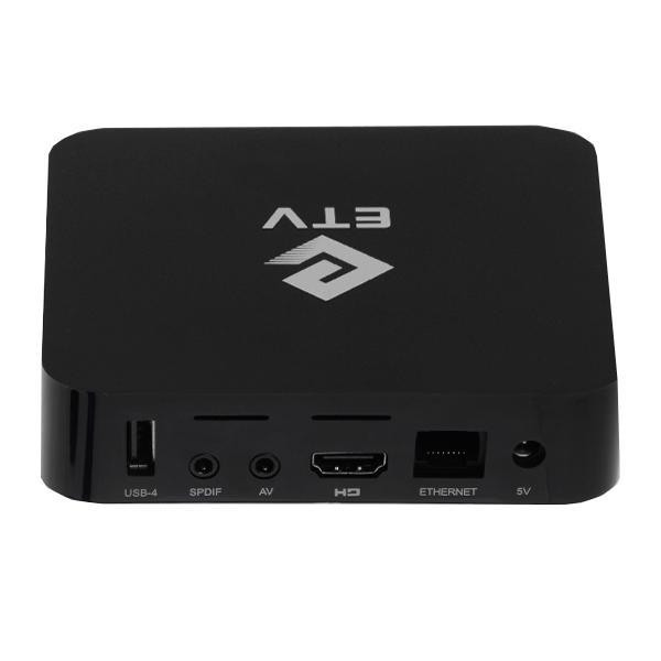 Receptor FTA ETV Ultra HD com IPTV/Wi-Fi/HDMI/USB