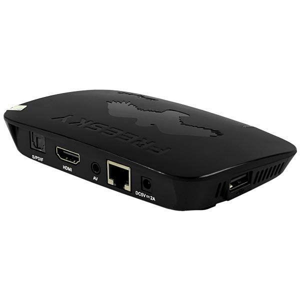 Receptor Freesky Maxx 2 IPTV VOD H265 RJ45