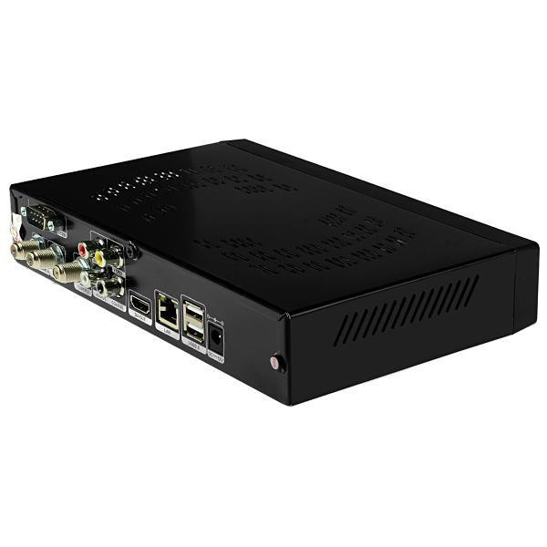 Receptor Freesky The Rock Zion Satelital/Cabo/TvDigital + Wifi Full HD Linux Preto