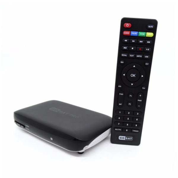 Receptor FTA Gosat Pro com ACM/Wi-Fi/HDMI/USB