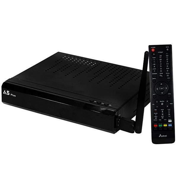 Receptor FTA Audisat A5 Plus Full HD 1080p Wi Fi/ISDB-T/ USB/HDMI 