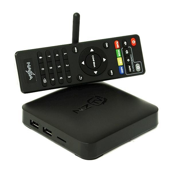 Receptor Nazabox NZ TV2 4K Ultra HD com Wi-Fi - Só internet