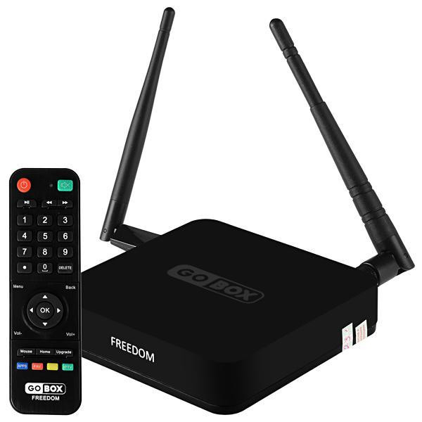 Receptor GoBox Freedom 4K IPTV VOD 