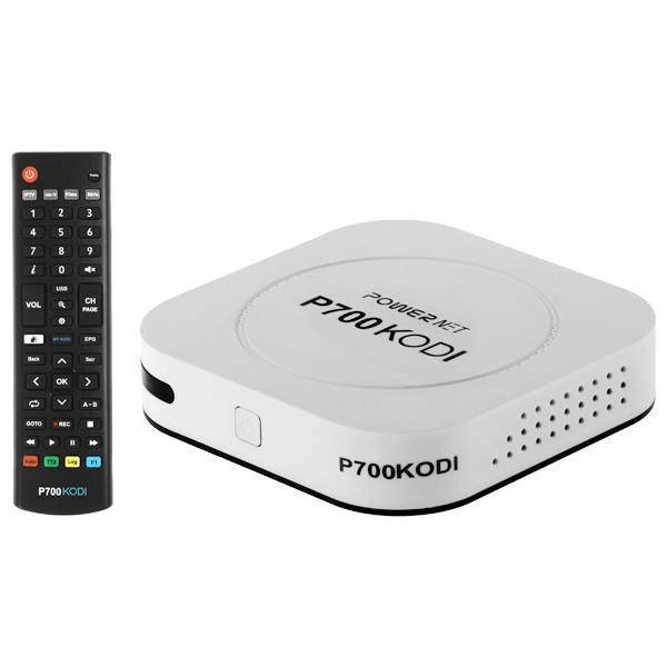 Receptor Powernet P700 Kodi Full HD com Wi-Fi/HDMI/IPTV
