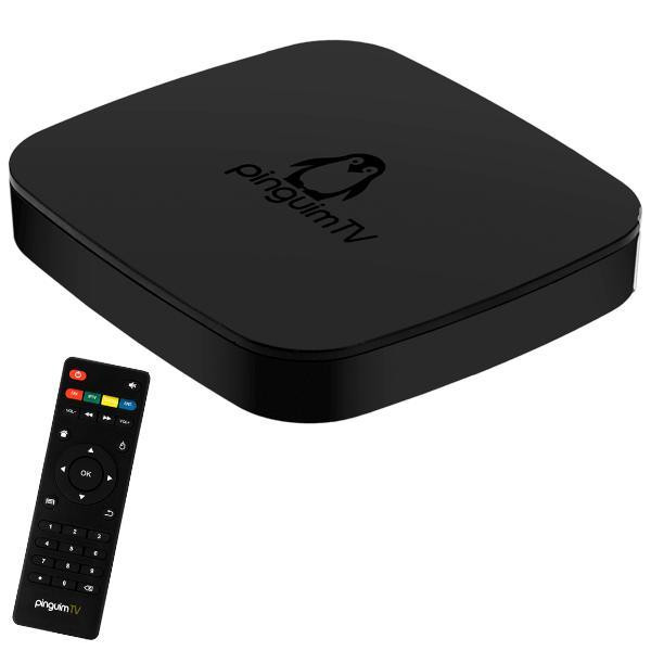 Receptor Pinguim TV 4K Android IPTV
