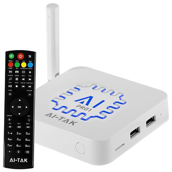 Receptor Ai-Tak Pro1 Android 6.0 / Wi-Fi / Bluetooth / 4K