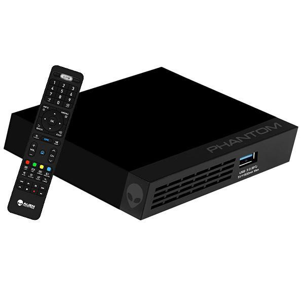 Receptor Phantom Alien 4K Android SD H265 IPTV 