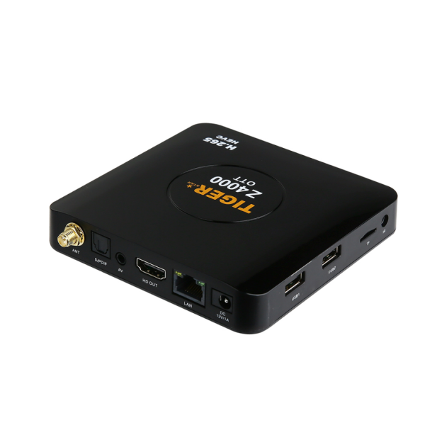 Receptor Tiger Z4000 OTT Android 4.4 TV BOX Amlogic S805 CPU 4.0 Bluetooth H.265