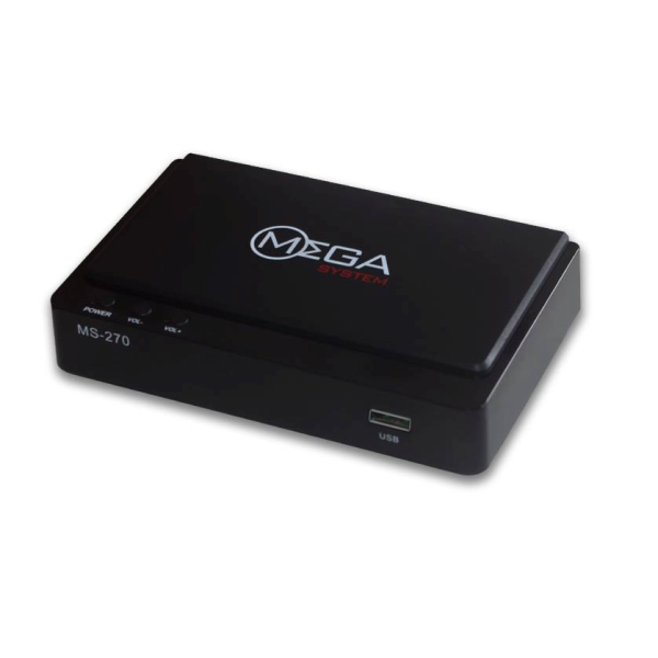Receptor Mega System MS-270 3 Tunner ACM VOD
