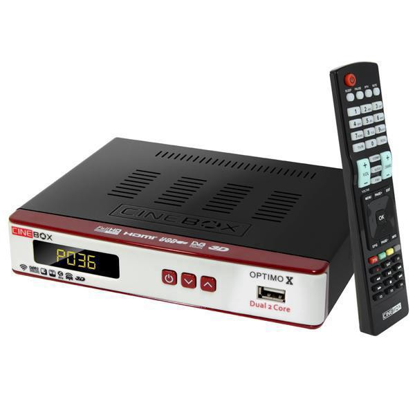 Receptor Cinebox Optimo X IKS SKS 