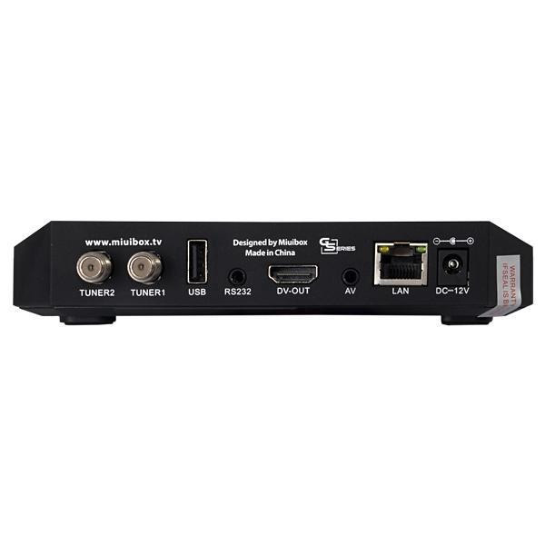 Receptor FTA MiuiBOX GT WiFi USB IKS SKS 