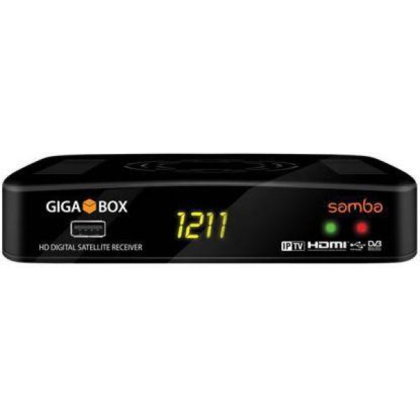 Receptor Gigabox Samba IPTV Full HD