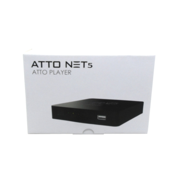 Receptor Atto Net 5 Player IKS FREE ACM H265 IPTV