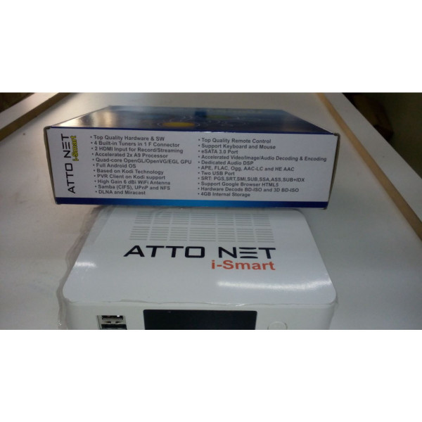 Receptor Atto Net I-Smart HD - Android 