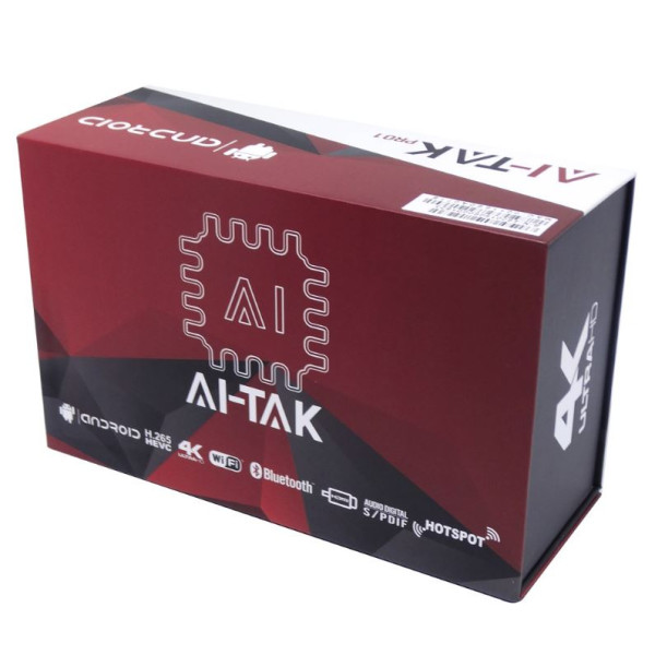 Receptor Ai-Tak Pro1 Android 6.0 / Wi-Fi / Bluetooth / 4K