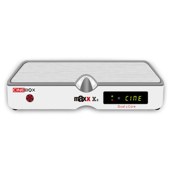 Receptor FTA Cinebox Maxx X2 Dual 2 Core IKS SKS