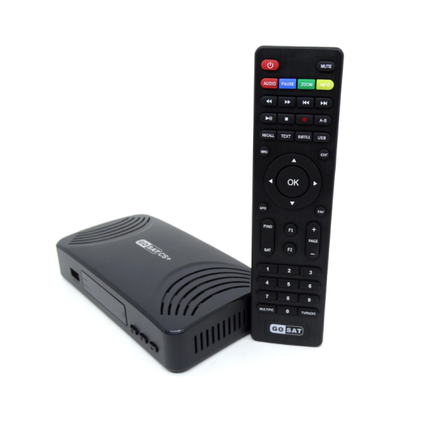 Receptor Gosat CS+ DVB-S2 1 Tunner Vod Filme