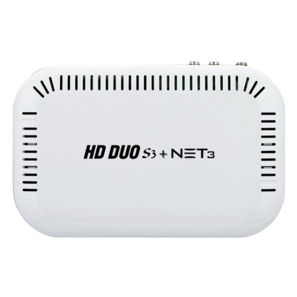 Receptor NET3 S3 HD DUO DVB-s/DVB/ISDB para TV a cabo