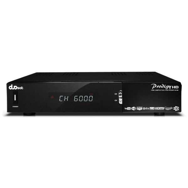 Receptor Duosat Prodigy HD, 3D, WIFI, IKS, SKS