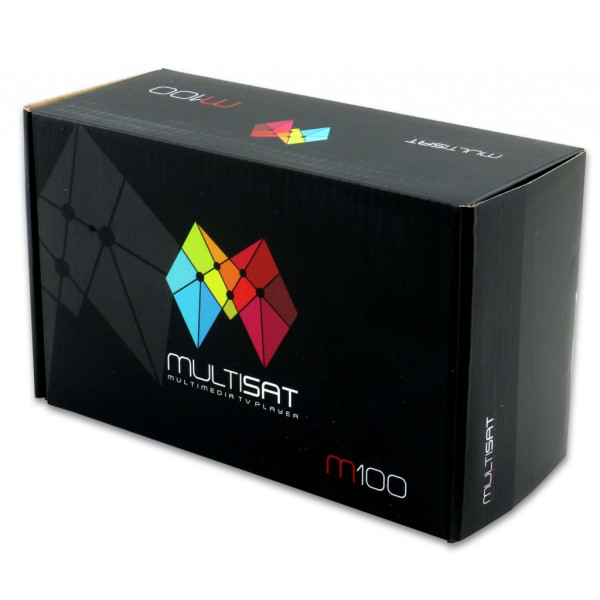 Receptor MULTISAT M100 Full HD CS Wi-Fi/IPTV/HDMI