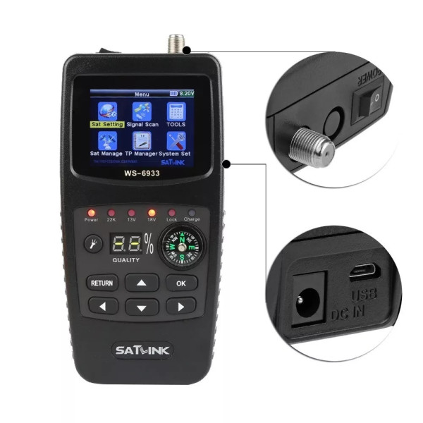 Localizador Gosat Satlink Gs-6933 HD