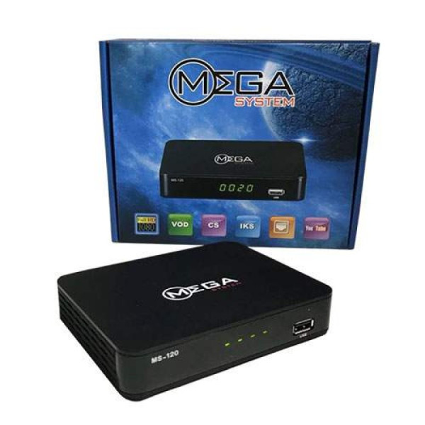 Receptor Mega System MS-120 Full HD HDMI/USB/VOD/CS