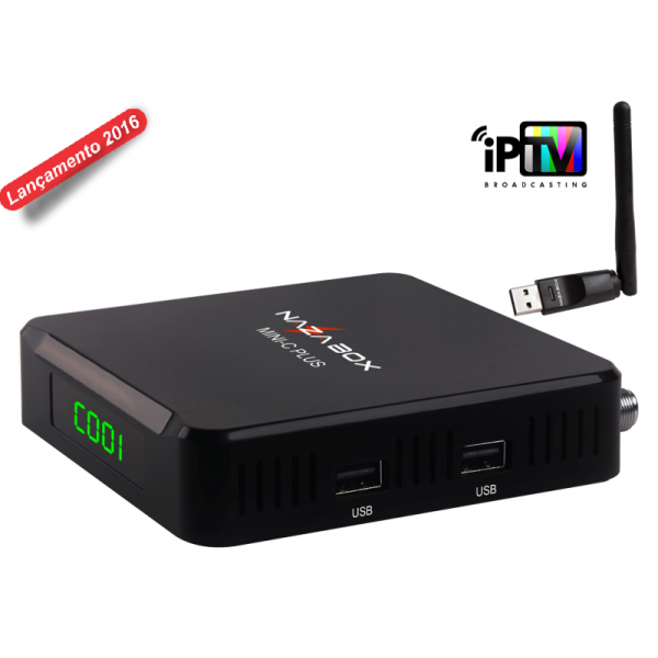  Nazabox Mini C plus H265 IPTV HDTV 