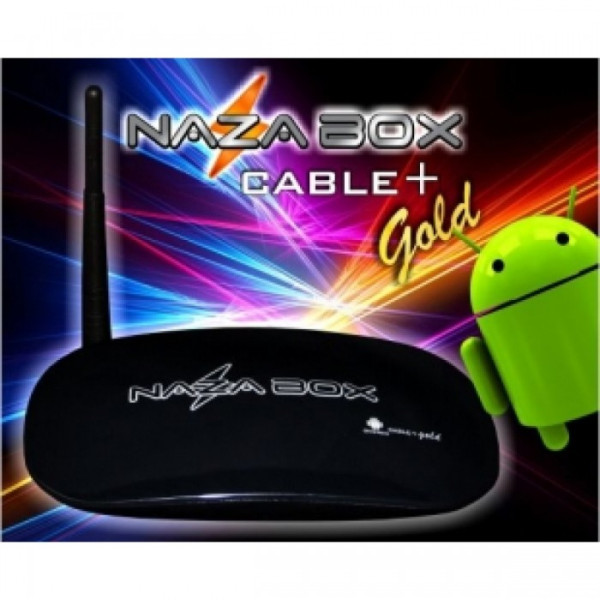 Receptor Nazabox Cable + Gold HDTV 