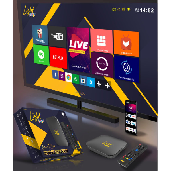Pop TV Light 4K Ultra HD Wi-Fi IPTV