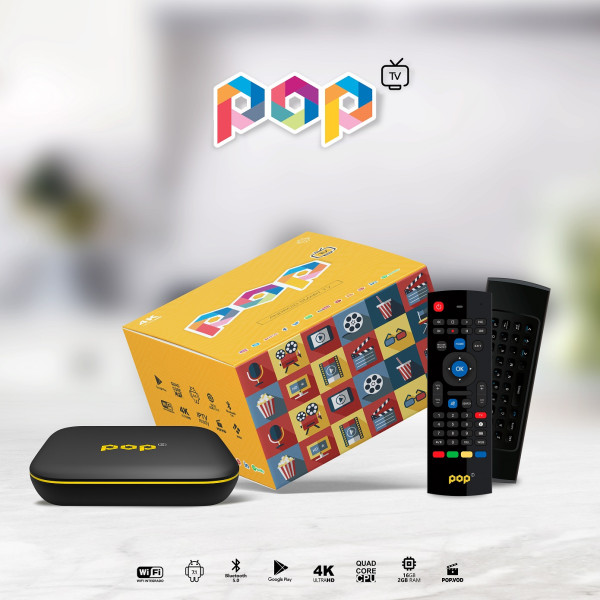 Receptor Pop Android Smart 4K IPTV 