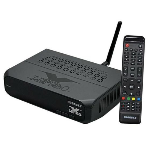 Receptor Freesky Triplo X SKS Full HD