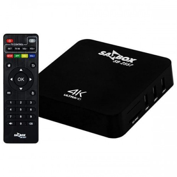 Receptor Satbox SB-2557 Wi-Fi 4K IPTV