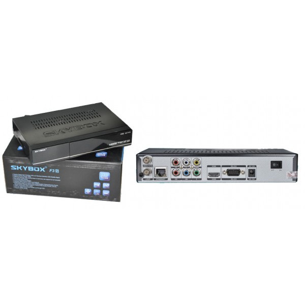 Receptor Skybox F3S HD CS Wifi Full HD USB PVR LAN