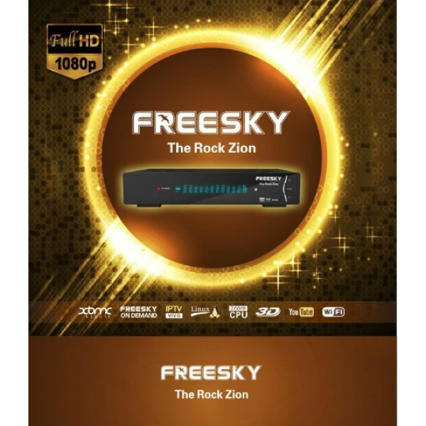 Receptor Freesky the Rock Zion HD IPTV